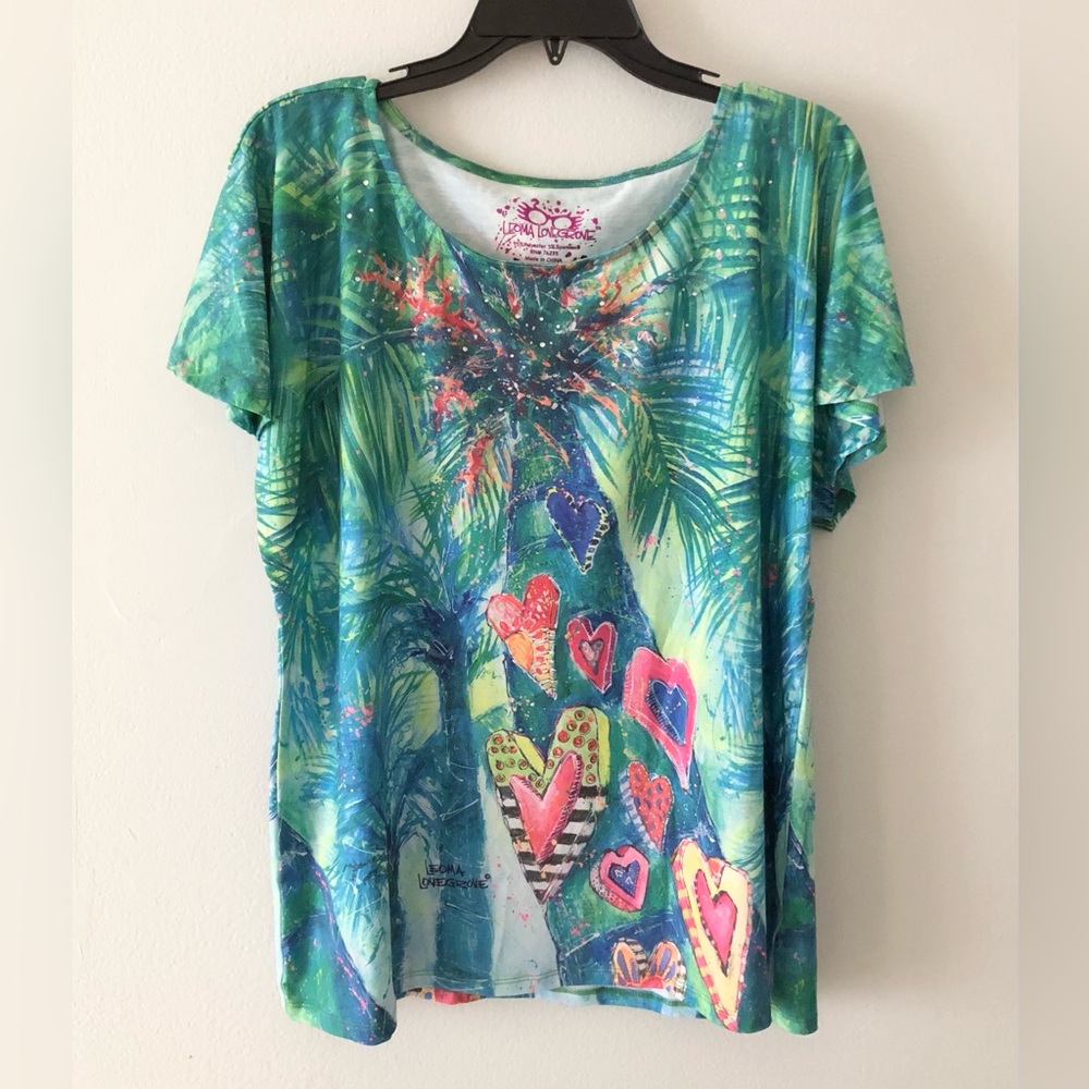 Leoma Lovegrove Tropical Heart Tee